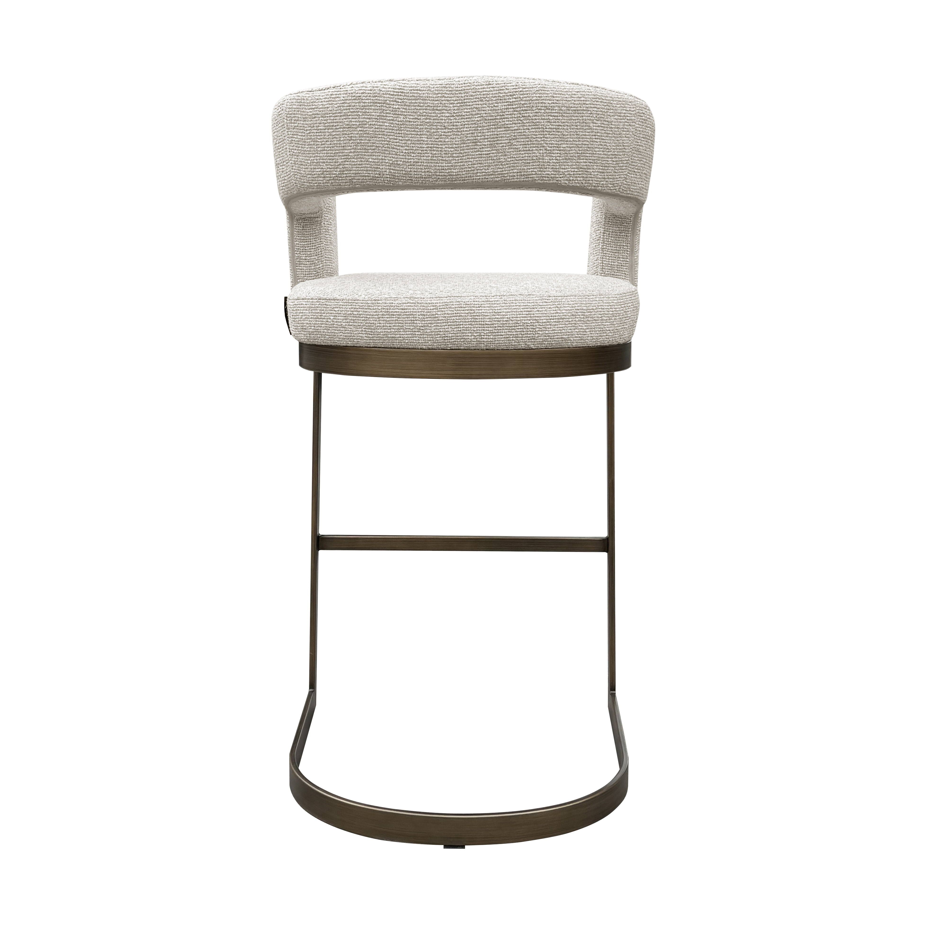 Richmond Barstoel 'Ellis' Bouclé (zithoogte 75cm)