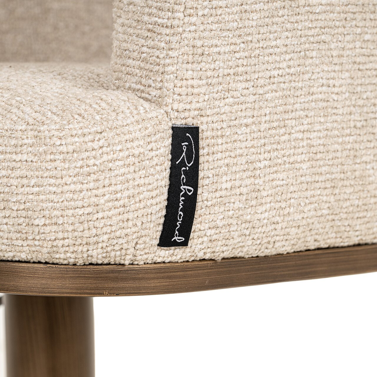 Richmond Barstoel 'Cheyenne' Bouclé (zithoogte 67cm)