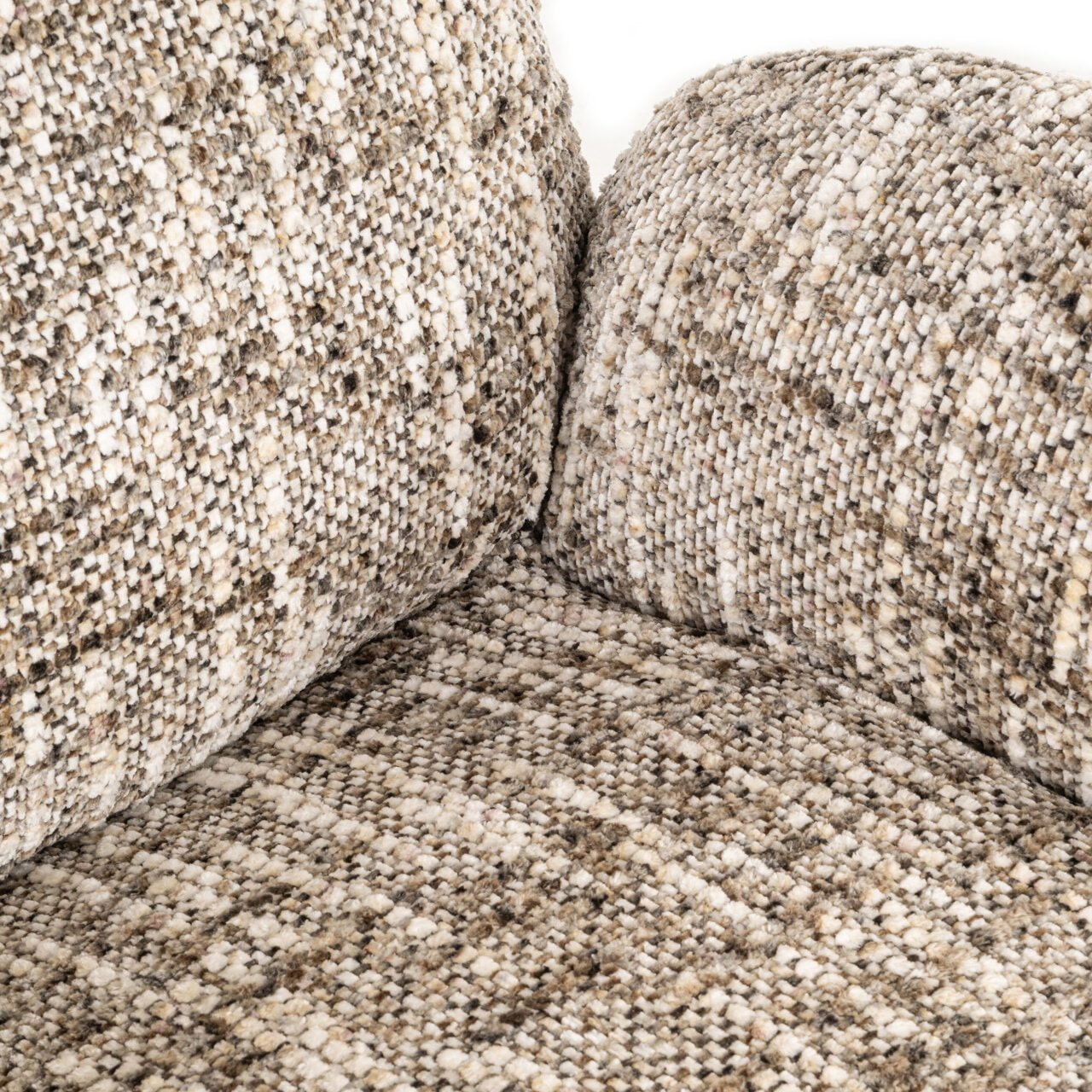 Richmond Draaifauteuil 'Kagney' Geweven stof, kleur Bruin