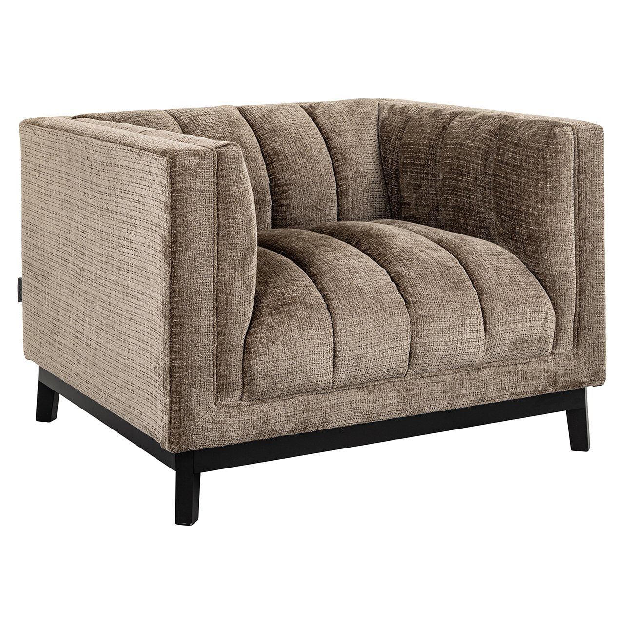 Richmond Fauteuil Beaudy Chenille - Stone