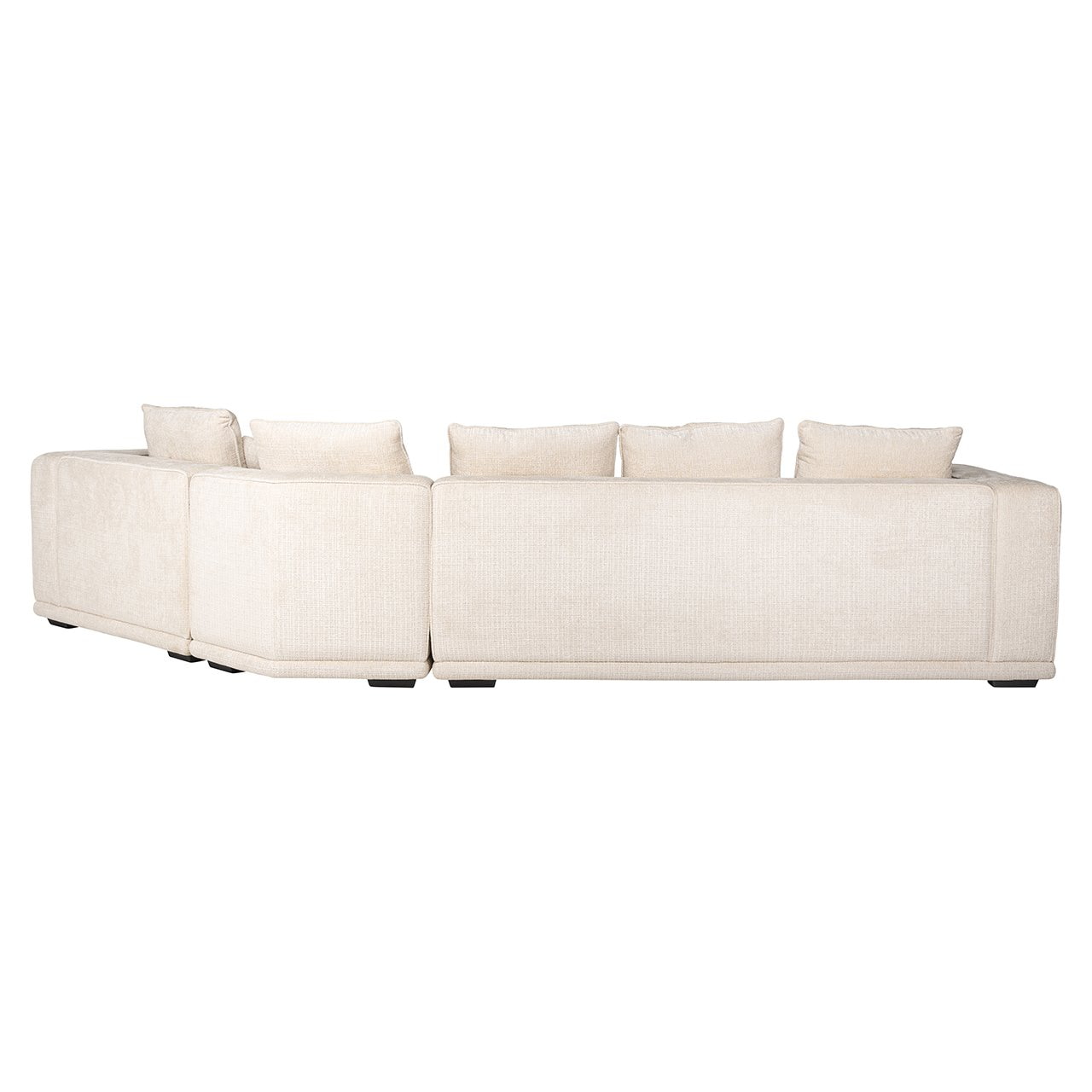 Richmond 4-zits Bank 'Lusso' Chenille, kleur Beige