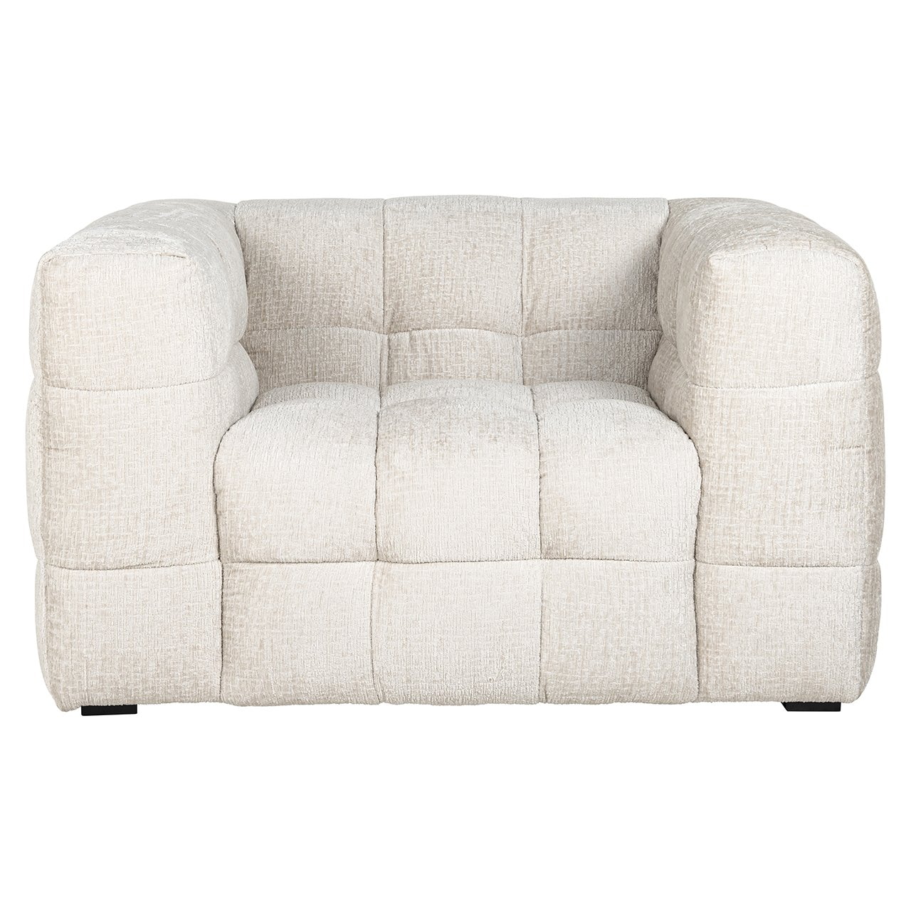 Richmond Fauteuil 'Merrol' Chenille, kleur Crème