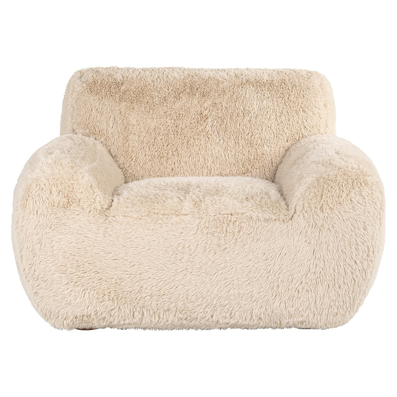 Richmond Fauteuil 'Comfy' Fluffy, kleur Zand