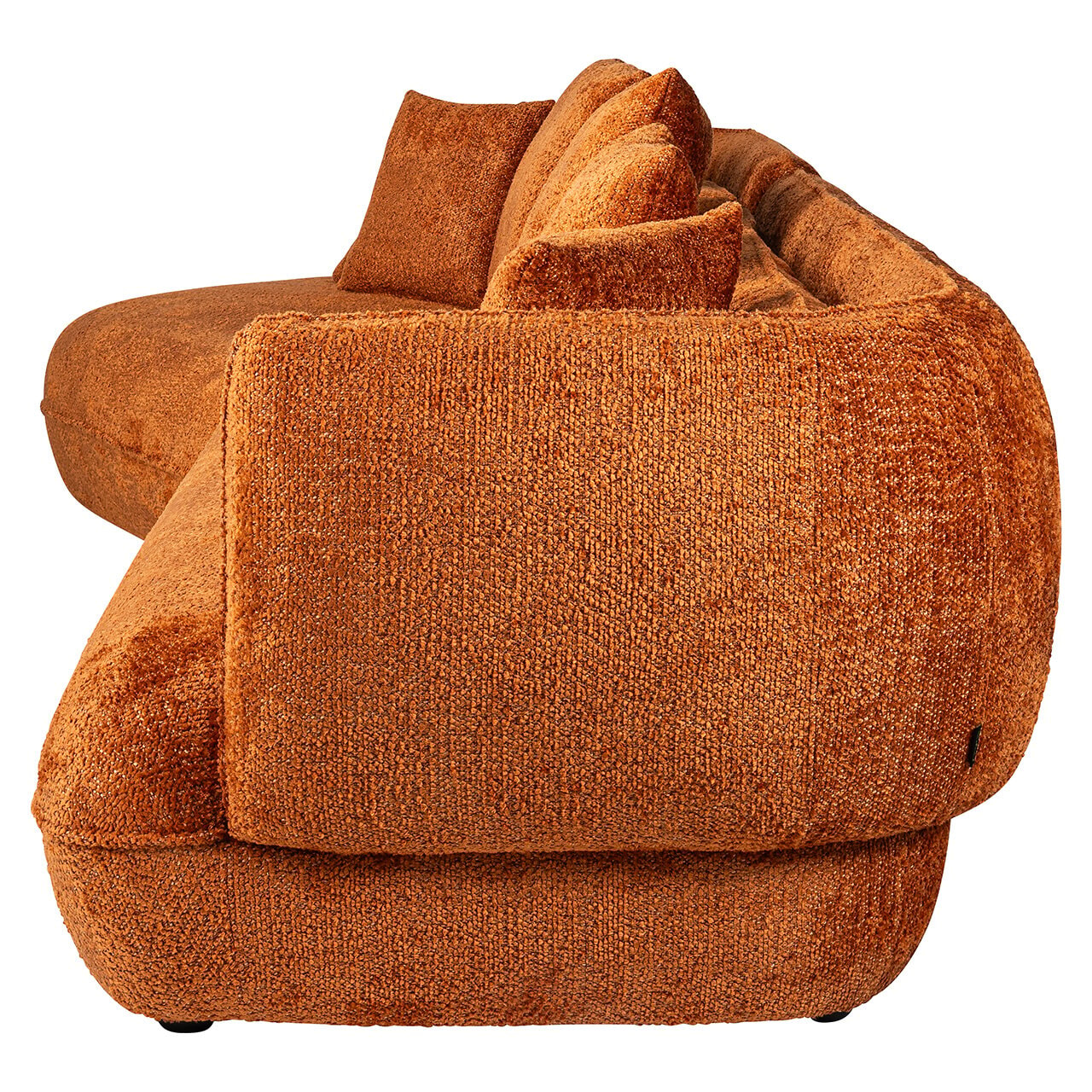 Richmond 4-zits Bank 'Rodina' Chenille, kleur Pumpkin