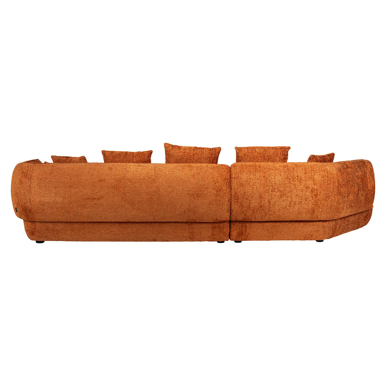 Richmond 4-zits Bank 'Rodina' Chenille, kleur Pumpkin