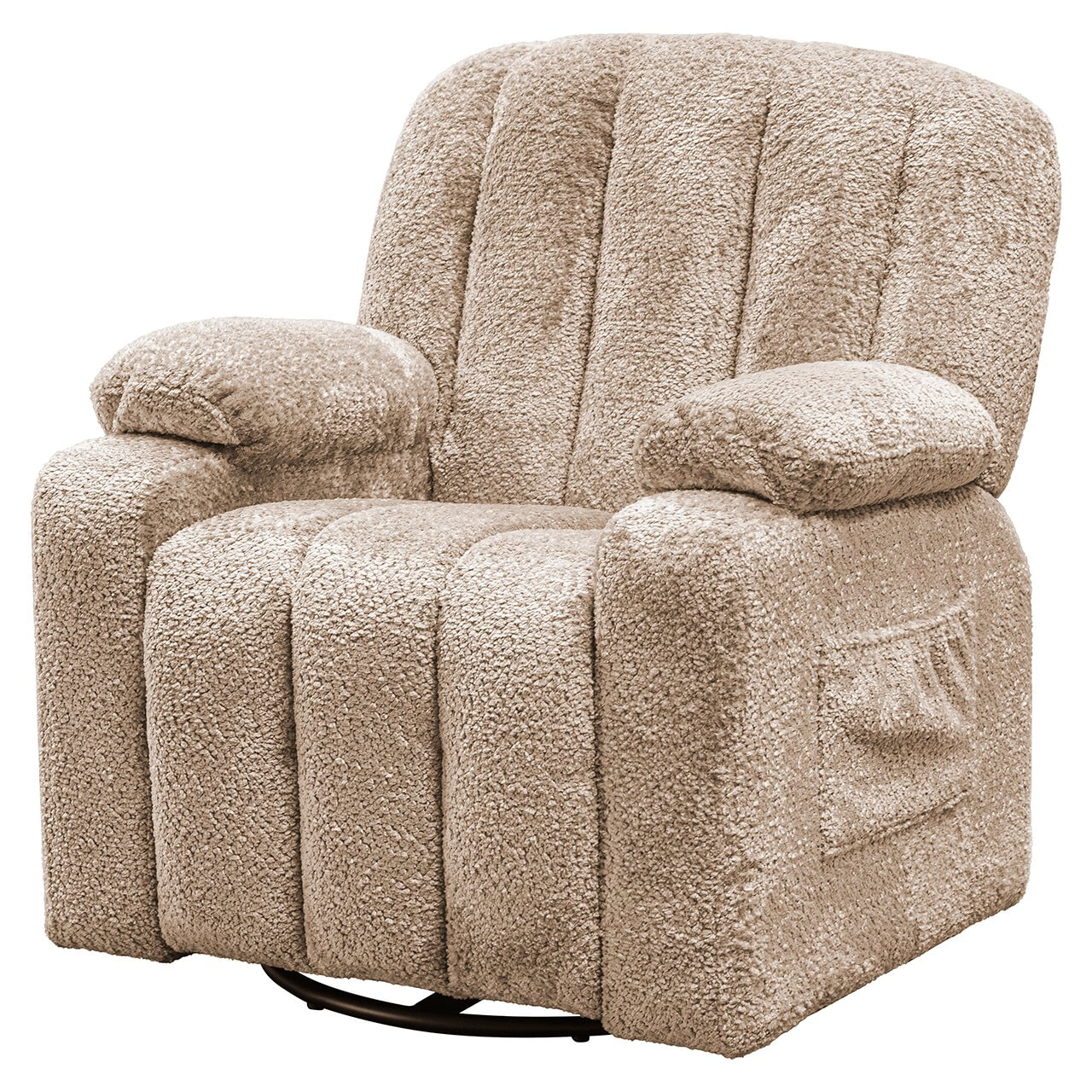 Richmond Kinder Draaifauteuil Mickey Sheep - Naturel