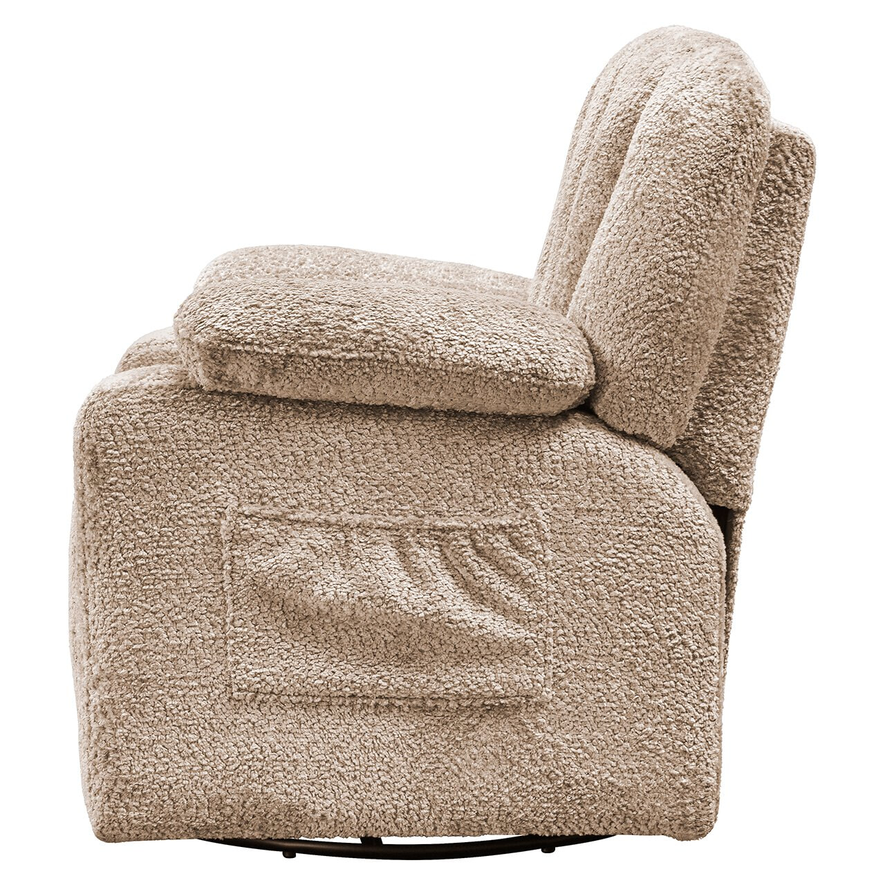 Richmond Kids Draaifauteuil 'Mickey' Sheep, kleur Naturel
