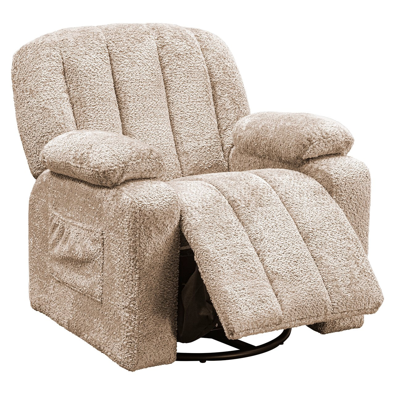 Richmond Kids Draaifauteuil 'Mickey' Sheep, kleur Naturel
