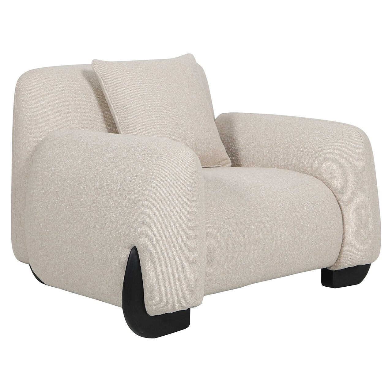 Richmond Fauteuil Godiva Bouclé - Biscotti