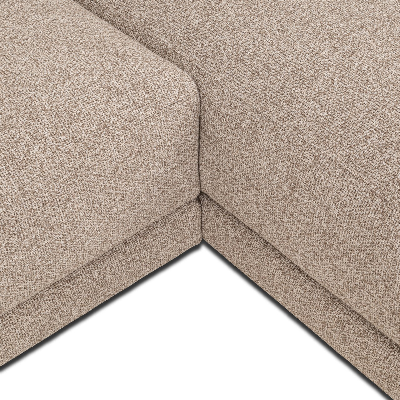 Richmond Loungebank 'Trentino' Links/Rechts, Geweven stof, kleur Bruin