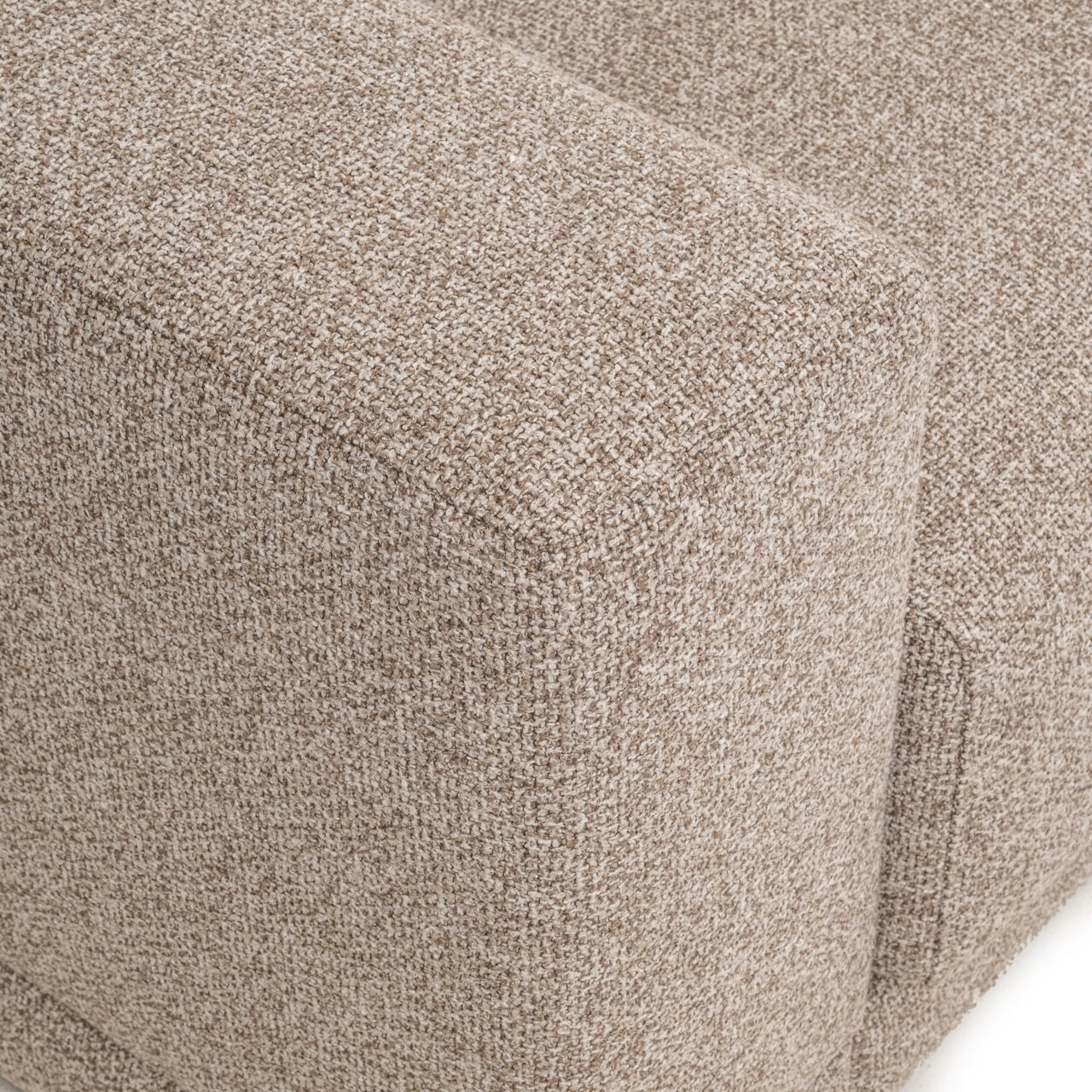 Richmond Loungebank 'Trentino' Links/Rechts, Geweven stof, kleur Bruin