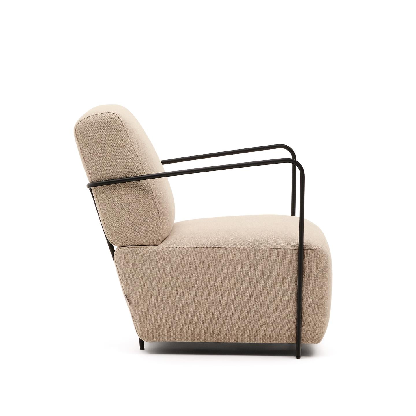 Kave Home Fauteuil 'Gamer' Stof, kleur Beige