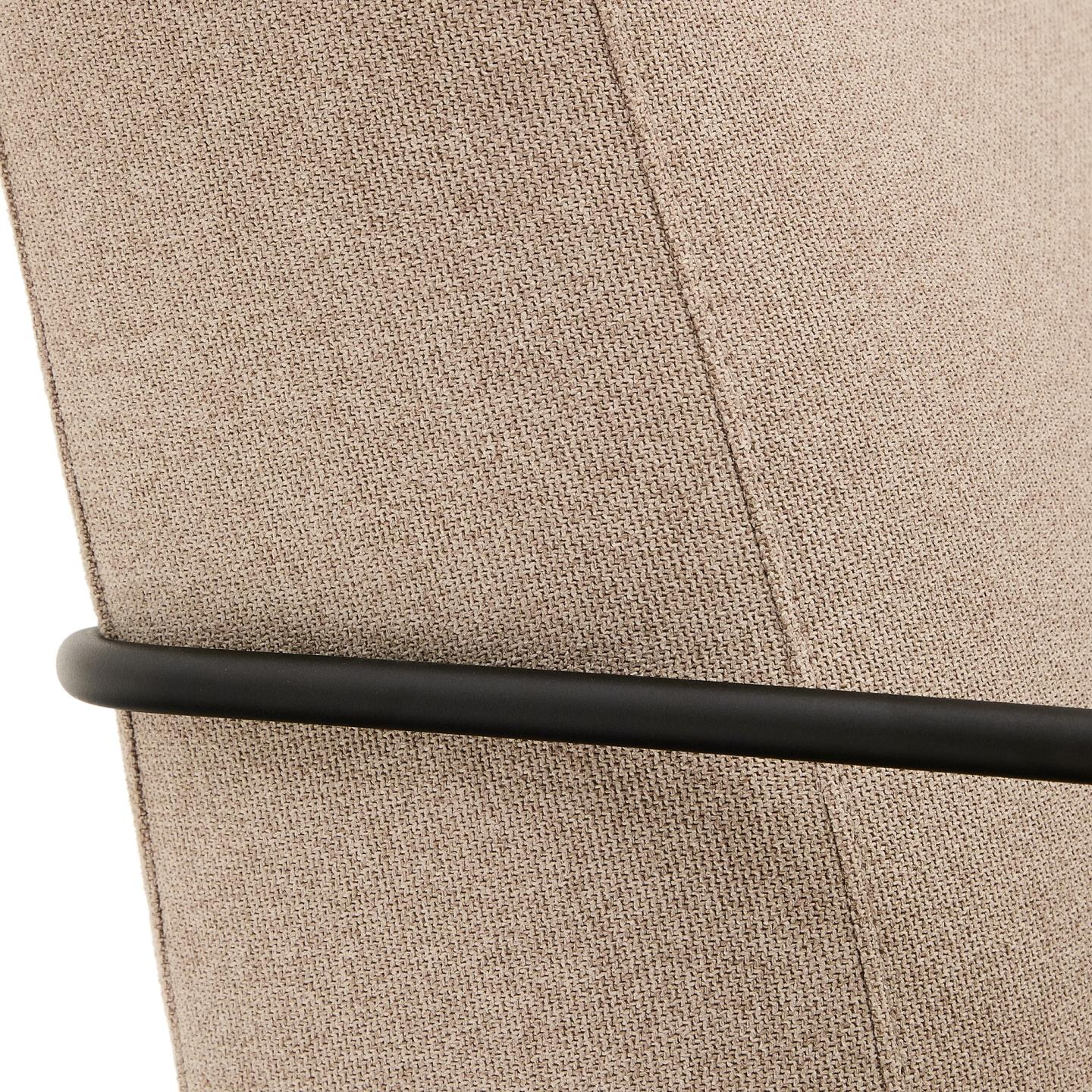 Kave Home Fauteuil 'Gamer' Stof, kleur Beige