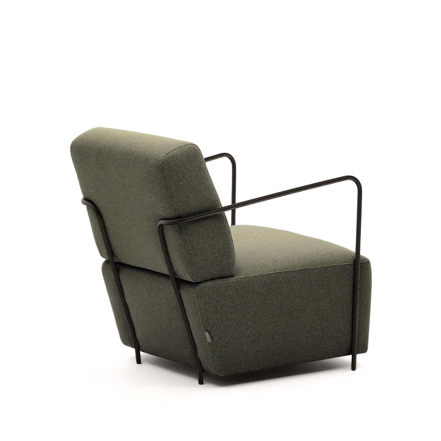 Kave Home Fauteuil 'Gamer' Stof, kleur Donkergroen