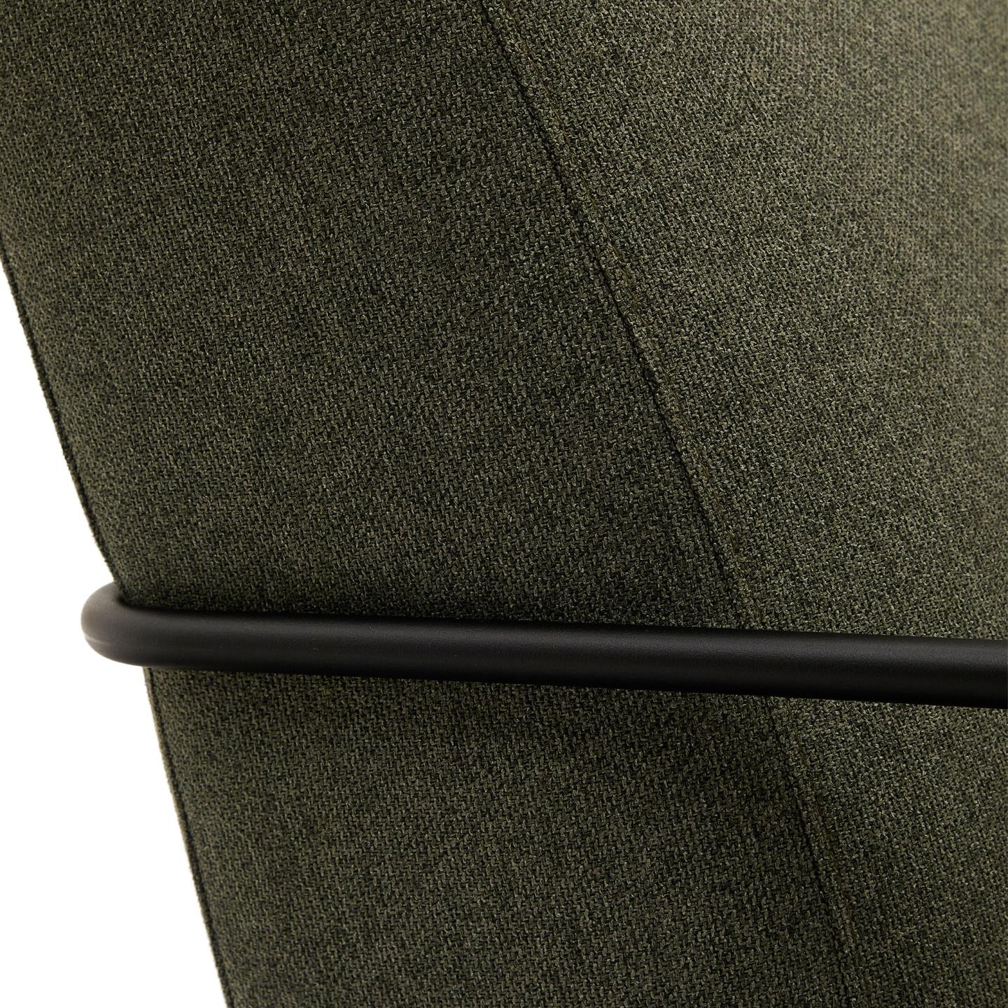 Kave Home Fauteuil 'Gamer' Stof, kleur Donkergroen
