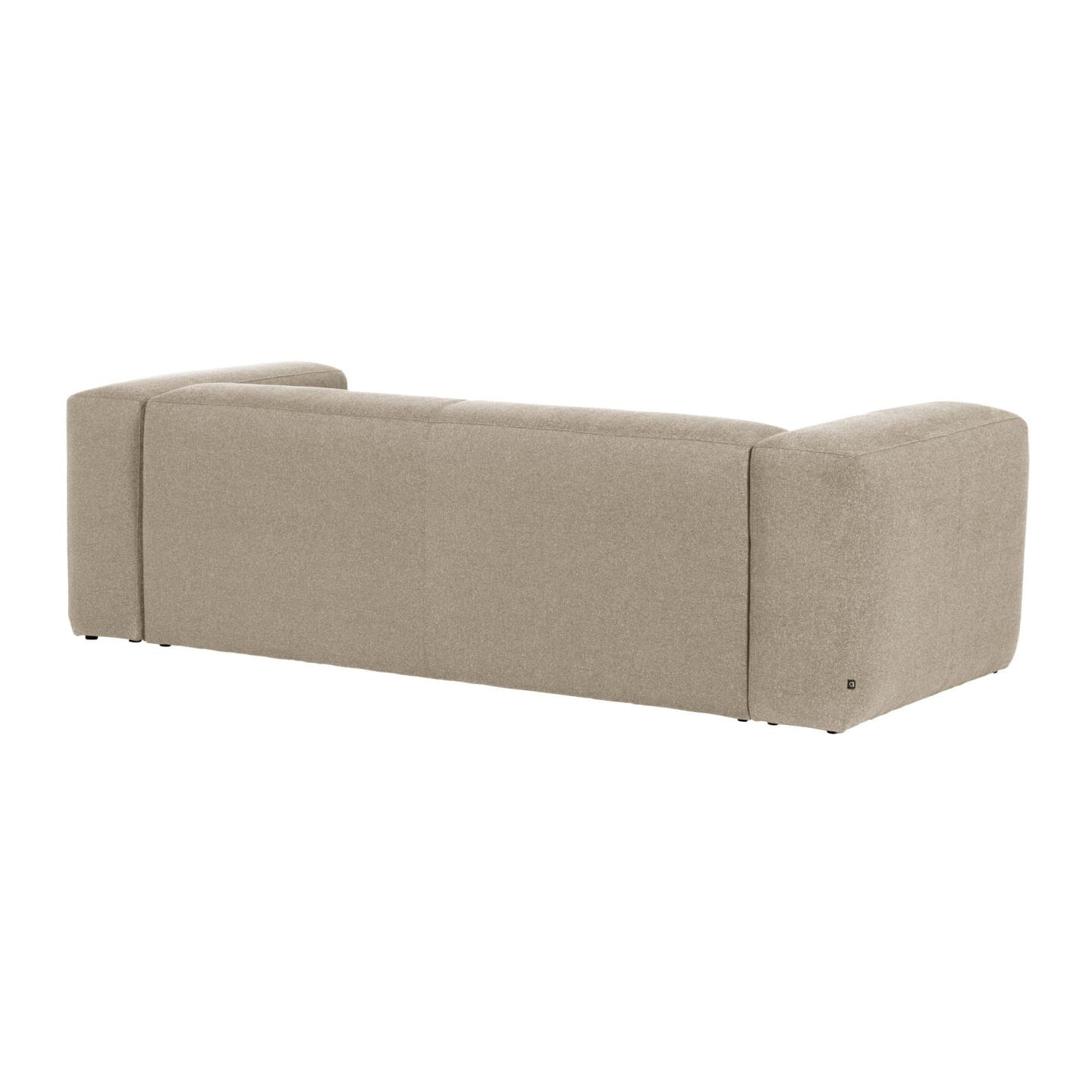 Kave Home 2-zits Bank 'Blok' 210cm, kleur Beige