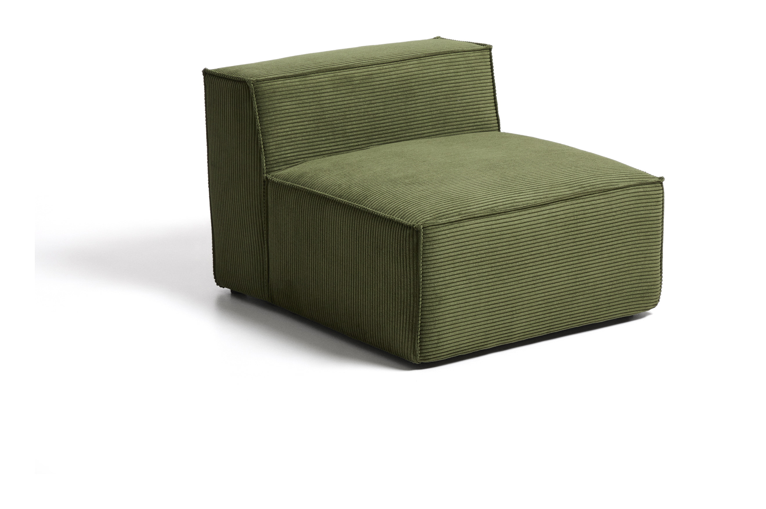 Kave Home Fauteuil Blok Rib - Groen