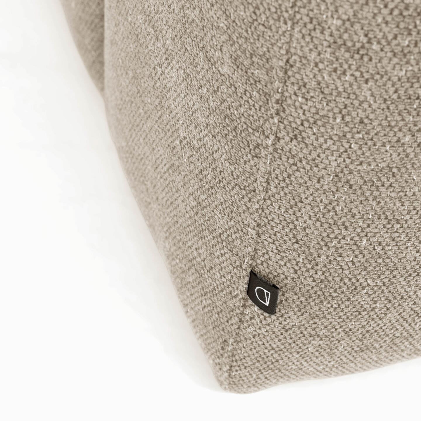 Kave Home 2-zits Bank 'Blok' Links, 240cm, kleur Beige