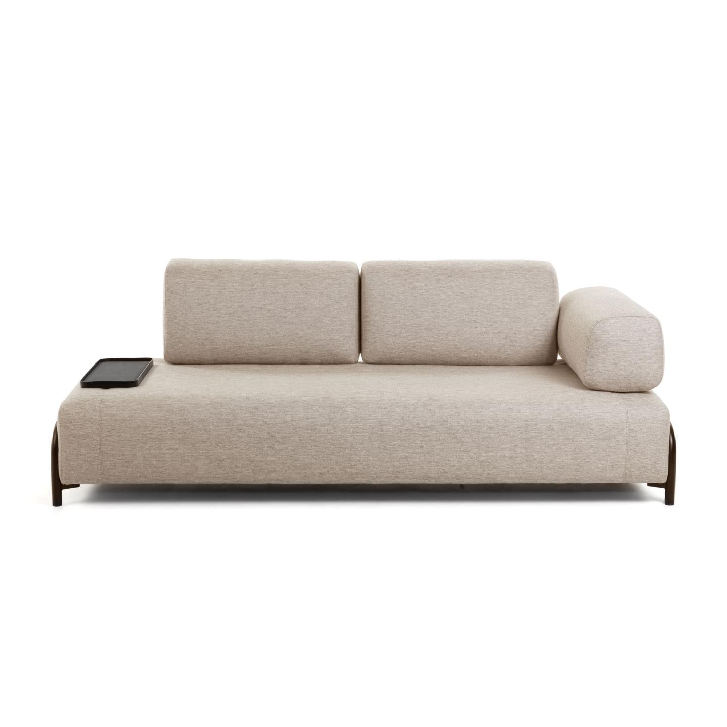 Kave Home 3-zits Bank 'Compo' 232cm, kleur Beige