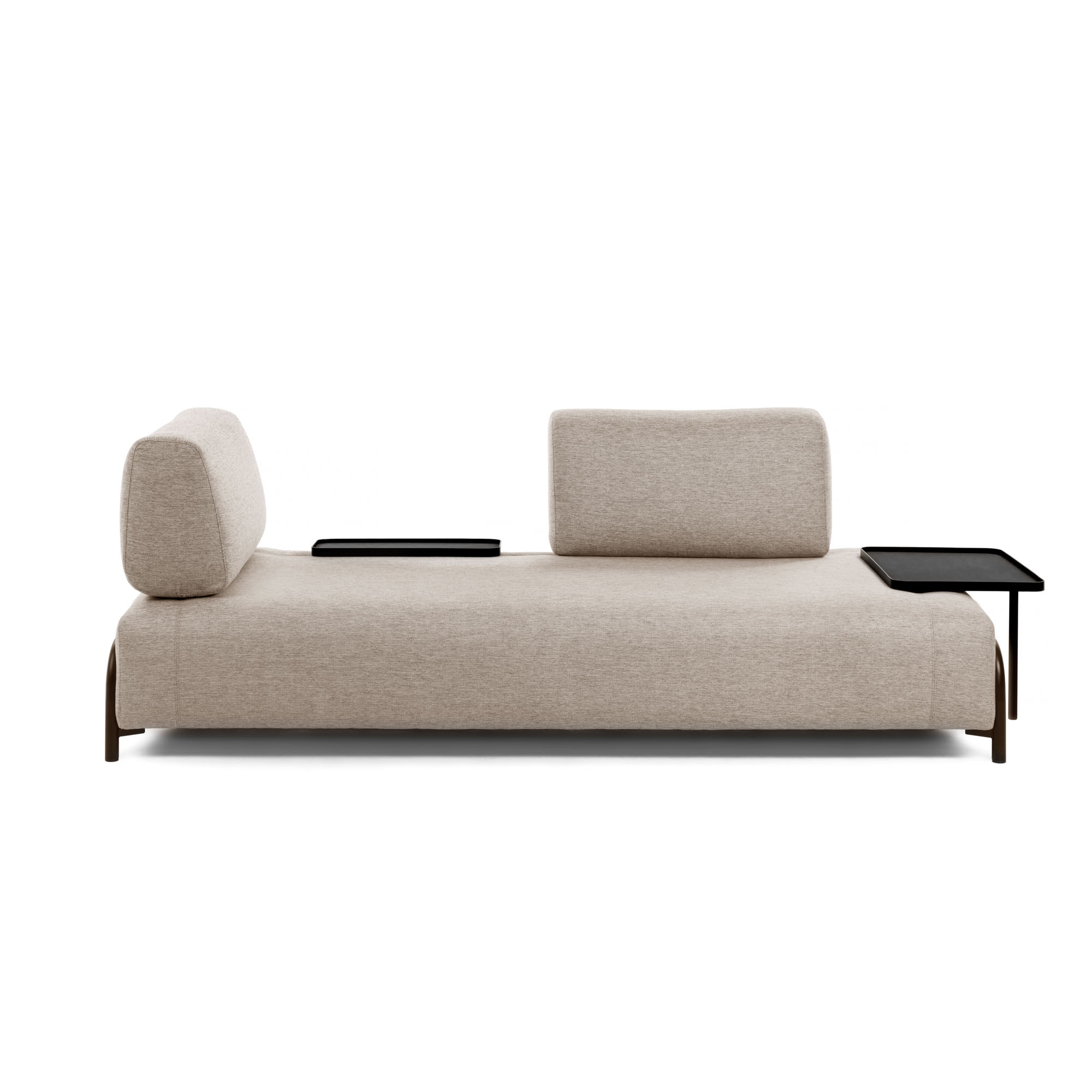 Kave Home 3-zits Bank 'Compo' Met Blad, kleur Beige