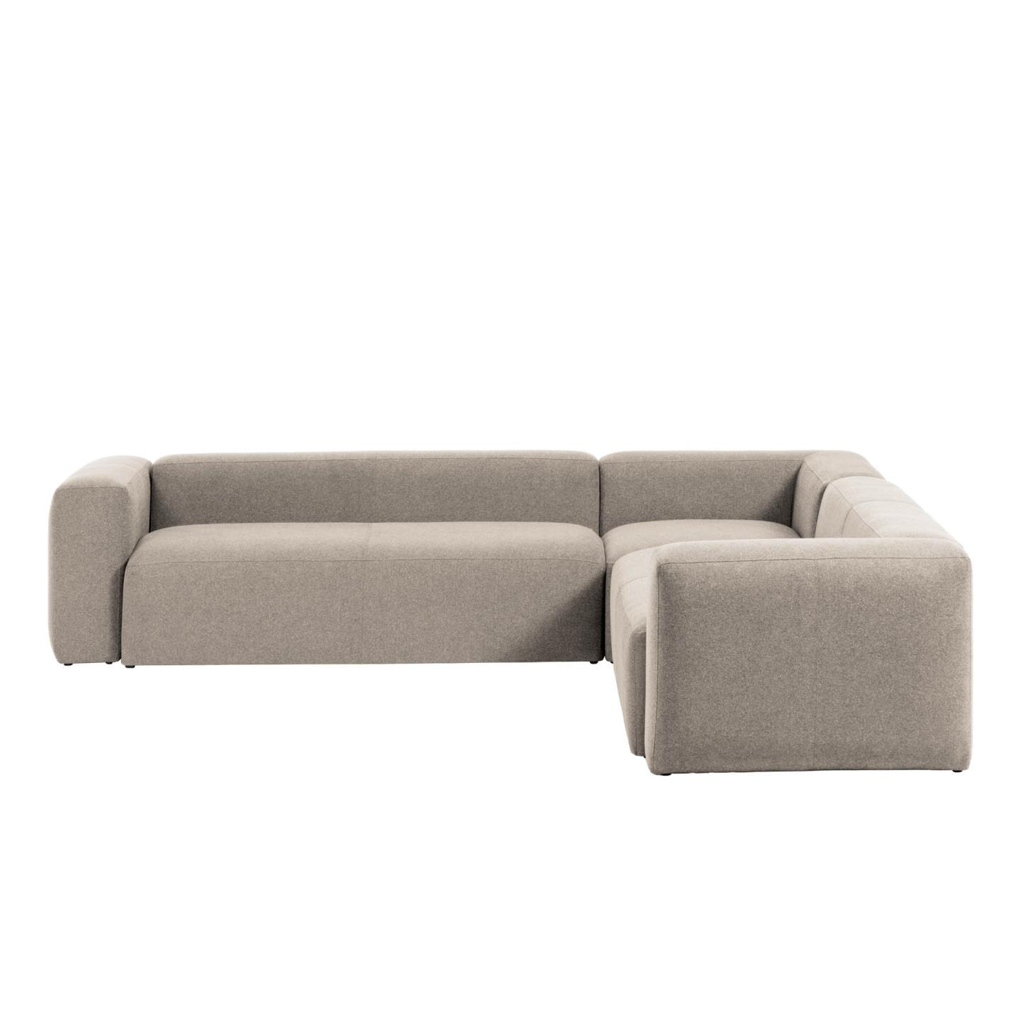 Kave Home 6-zits Hoekbank 'Blok', kleur Beige