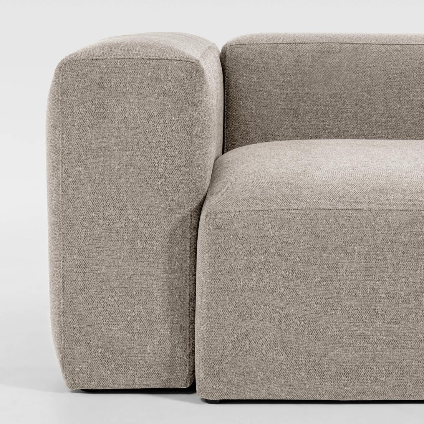 Kave Home 6-zits Hoekbank 'Blok', kleur Beige