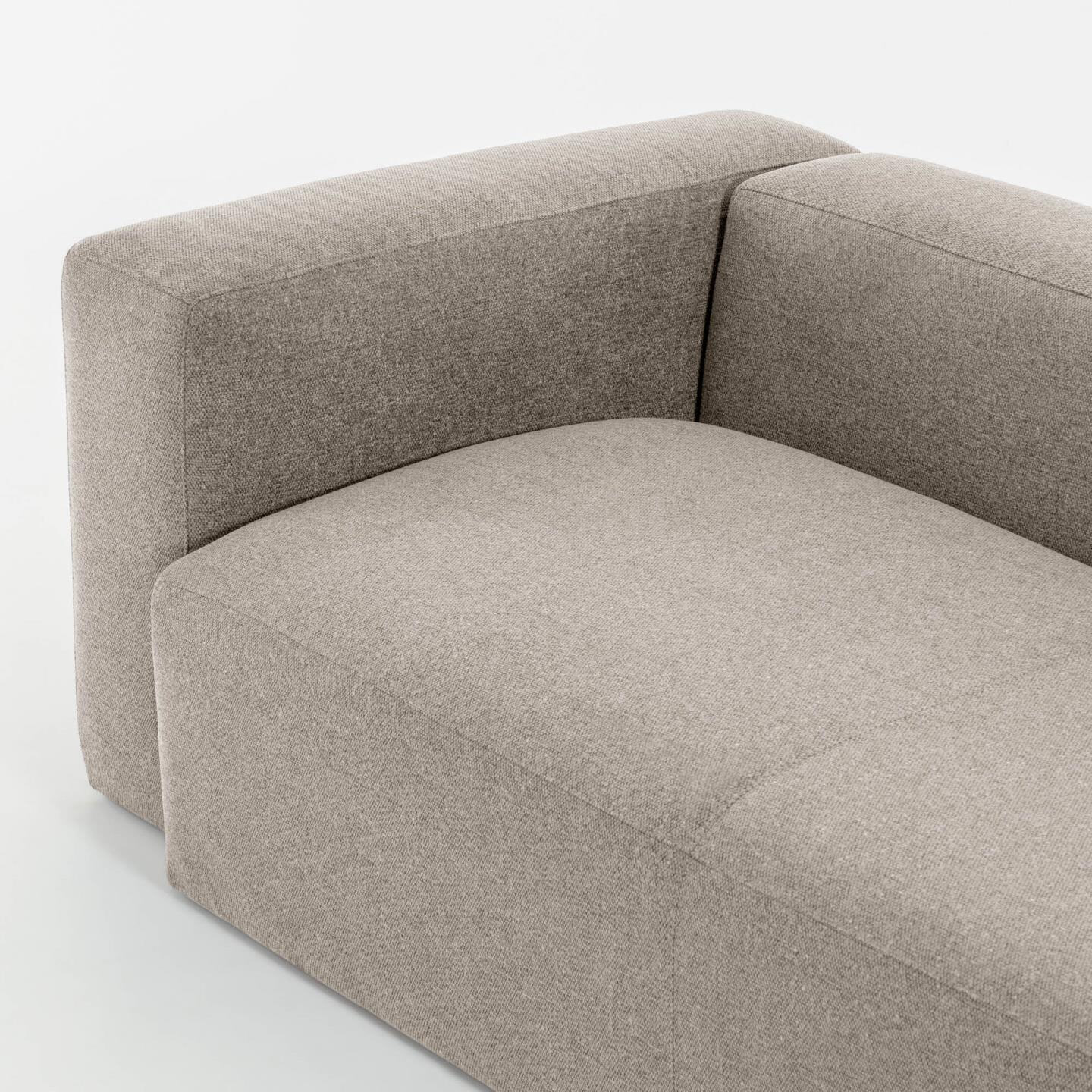 Kave Home 6-zits Hoekbank 'Blok', kleur Beige