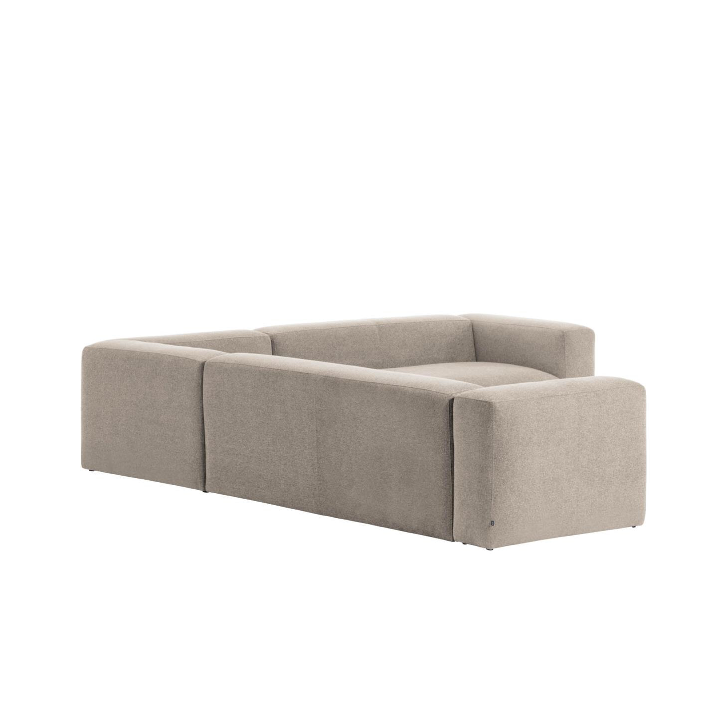 Kave Home 5-zits Hoekbank 'Blok', kleur Beige