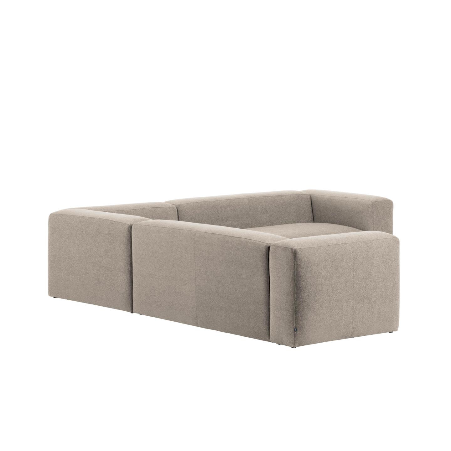Kave Home 4-zits Hoekbank 'Blok' 290cm, kleur Beige