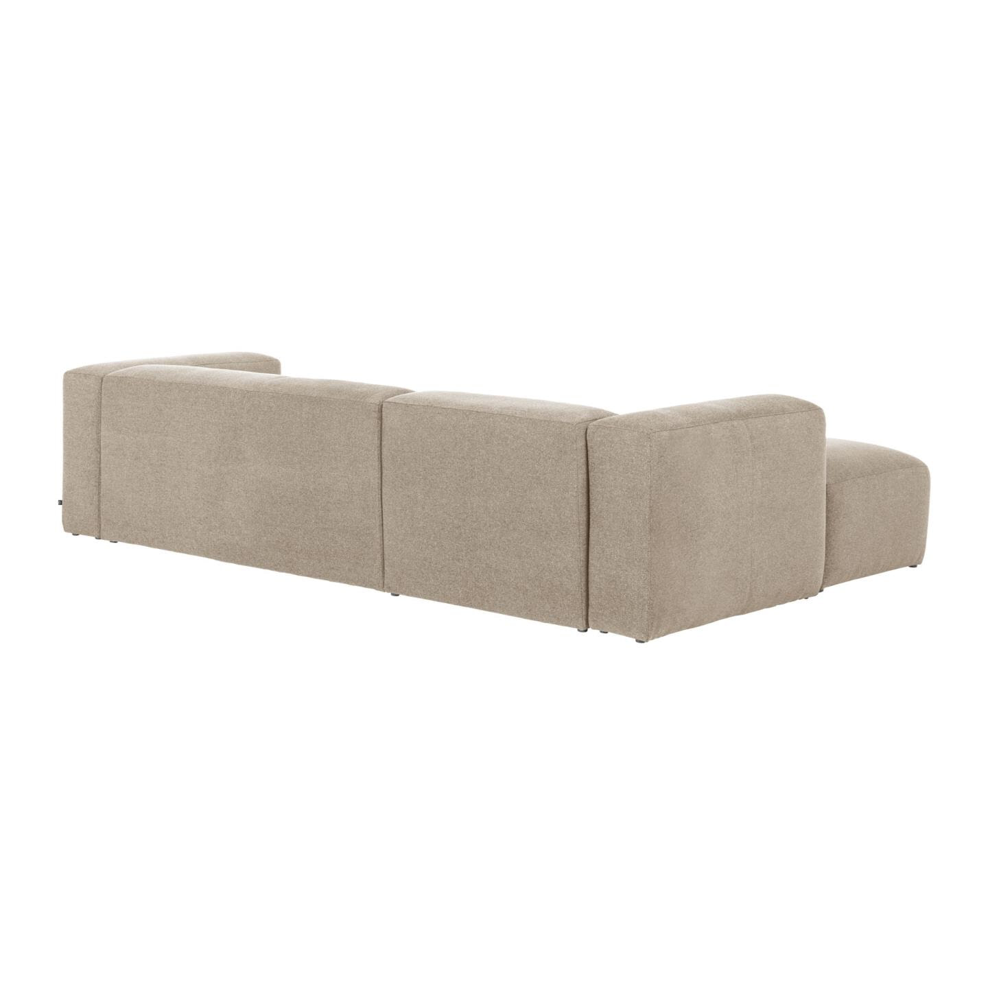 Kave Home Loungebank 'Blok' Links 300cm, kleur Beige