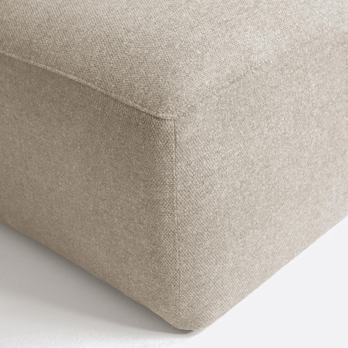 Kave Home Loungebank 'Blok' Links 300cm, kleur Beige