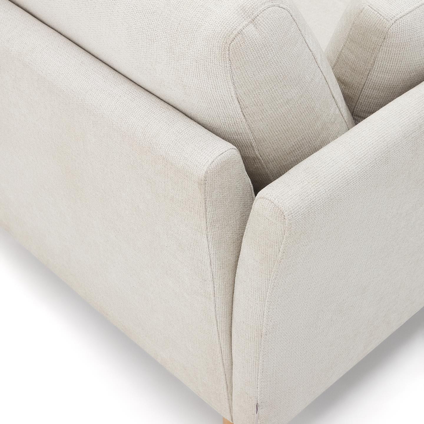Kave Home Bank 'Gilma' Chenille, 170cm, kleur Beige