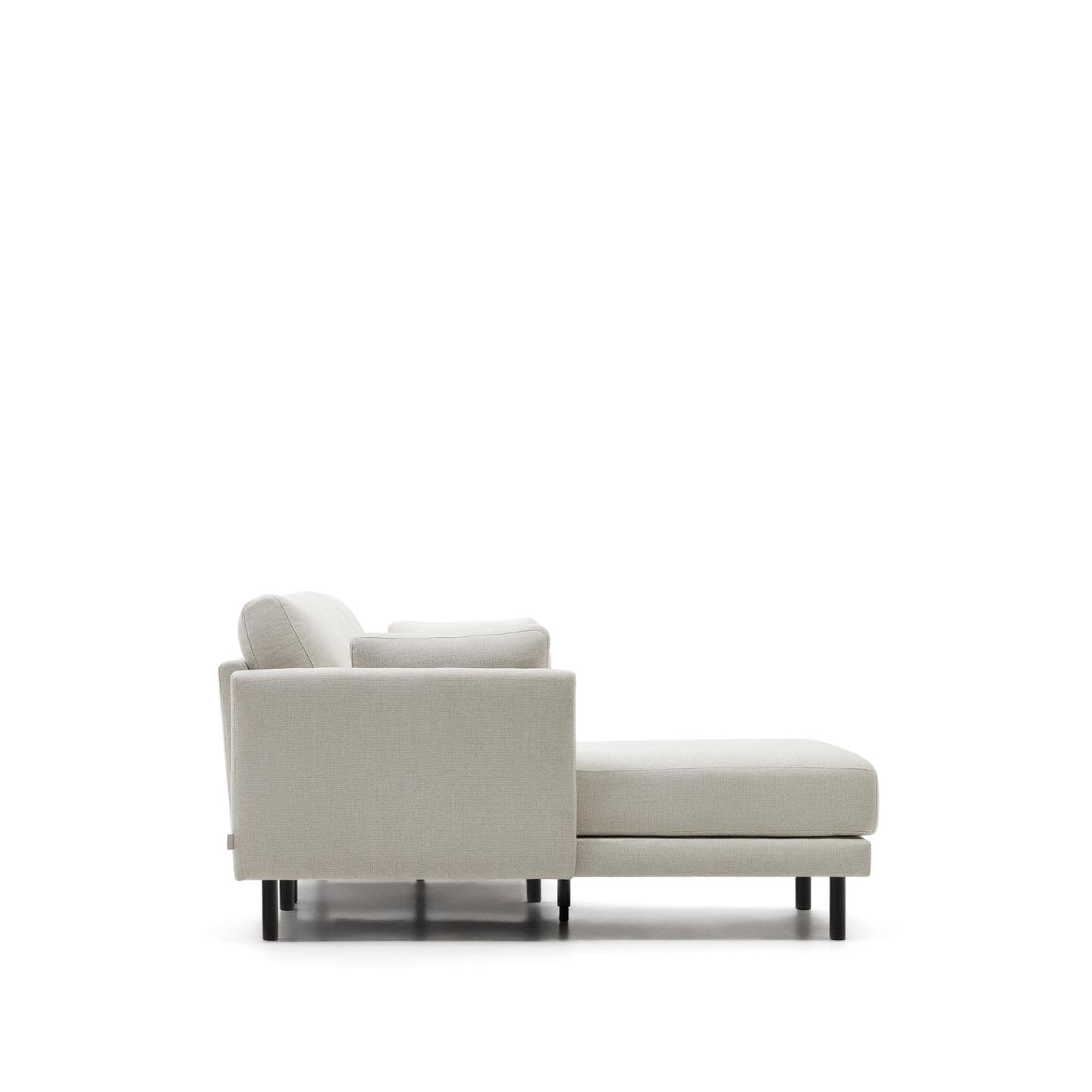 Kave Home Loungebank 'Gilma' Links/Rechts, Chenille, kleur Beige