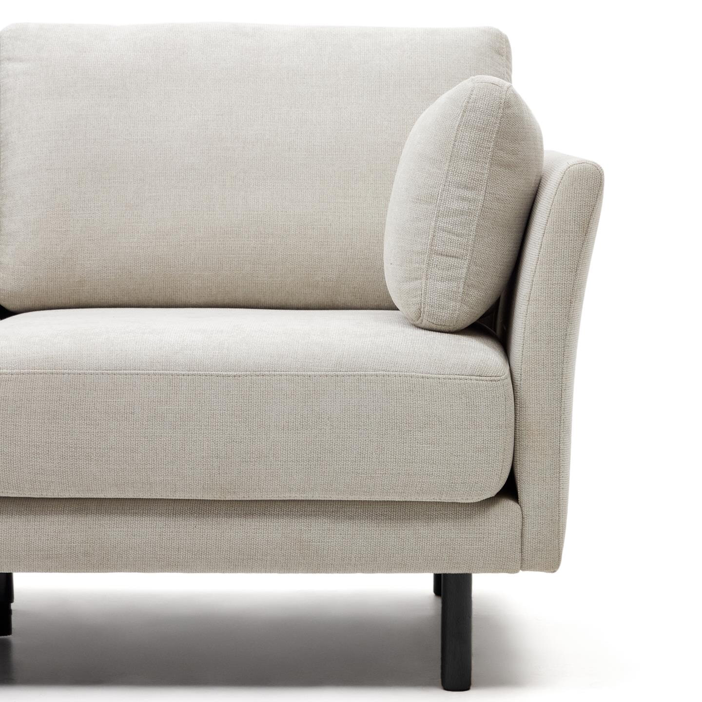 Kave Home Loungebank 'Gilma' Links/Rechts, Chenille, kleur Beige