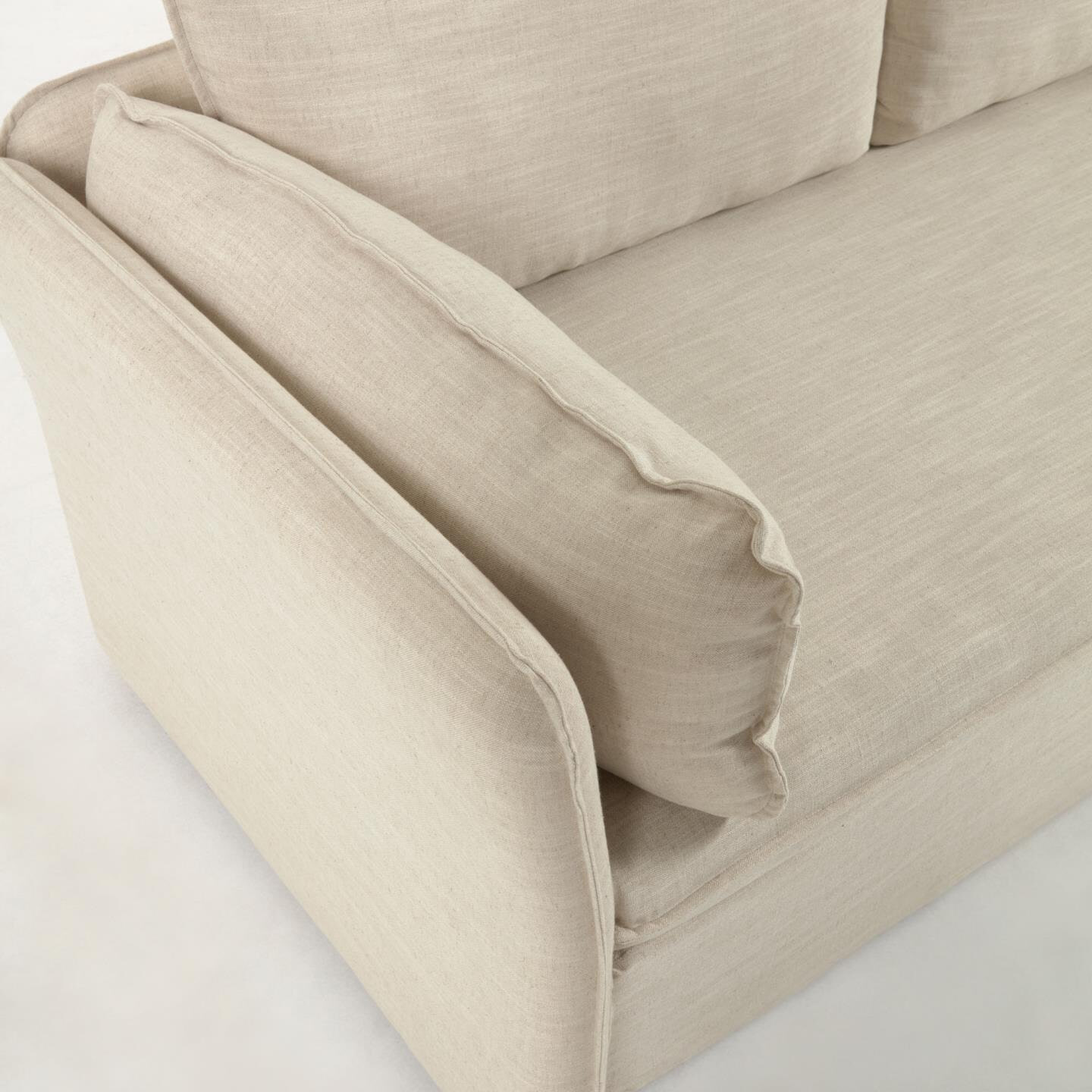 Kave Home Slaapbank 'Tanit' kleur Naturel
