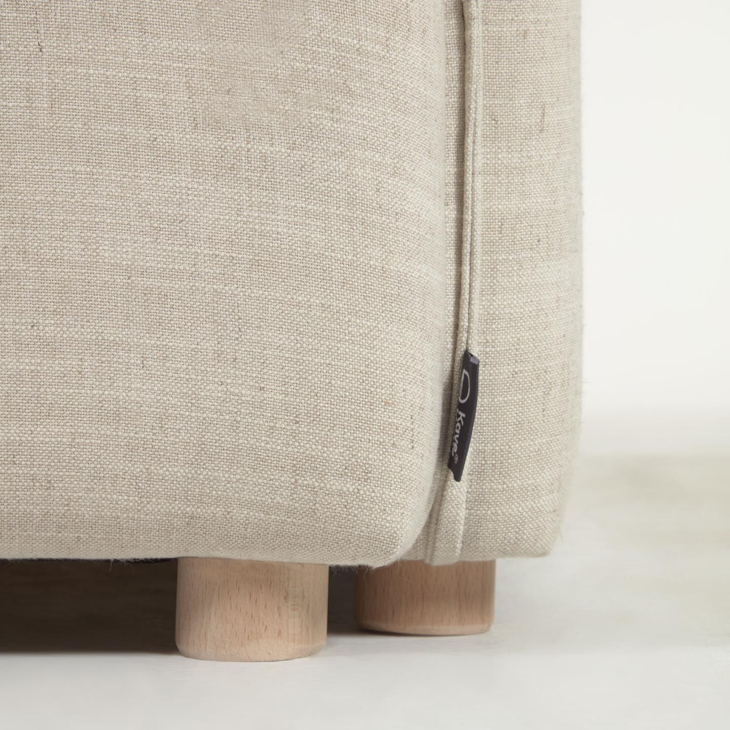Kave Home Slaapbank 'Tanit' kleur Naturel