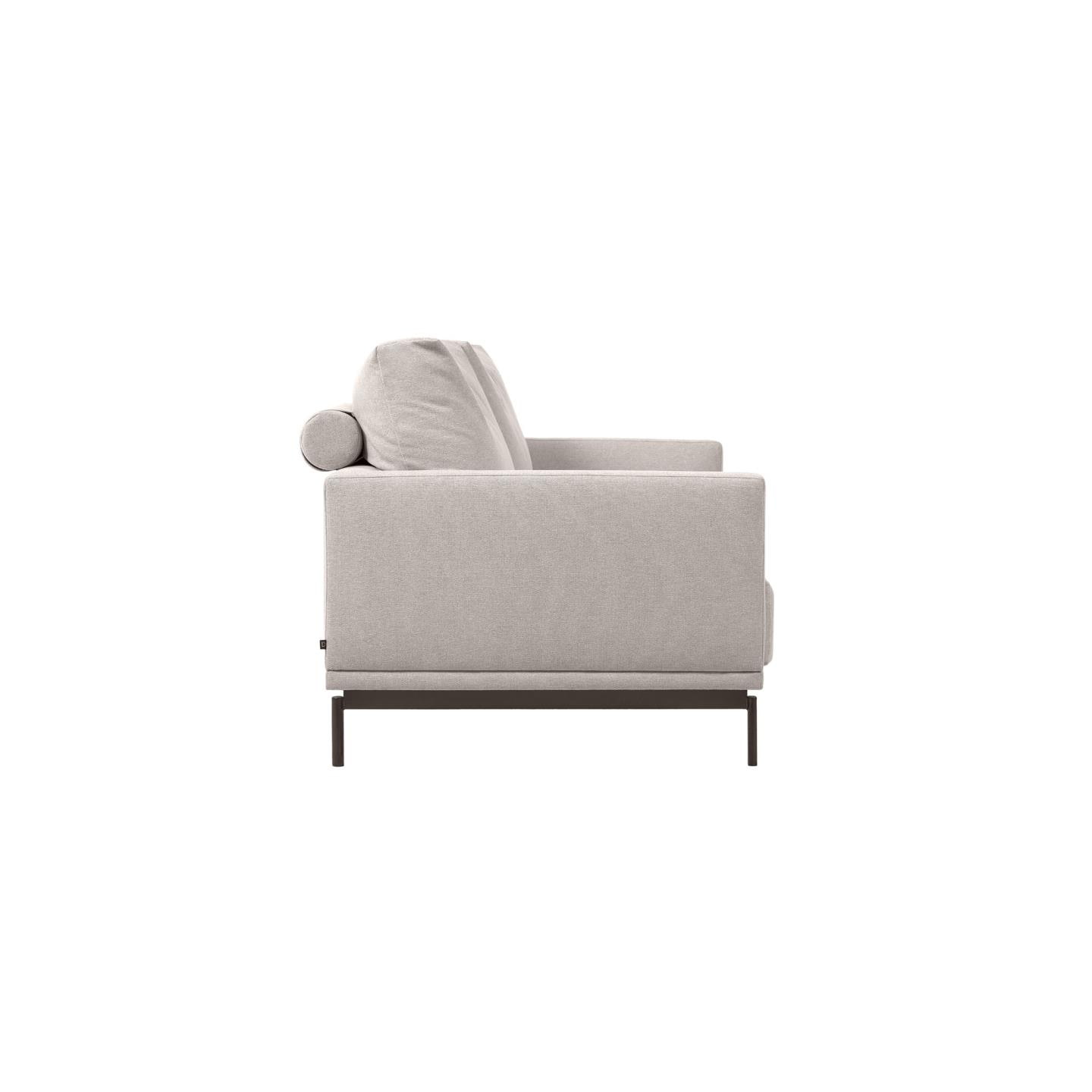 Kave Home 3-zits Bank 'Galene' 214cm, kleur Beige
