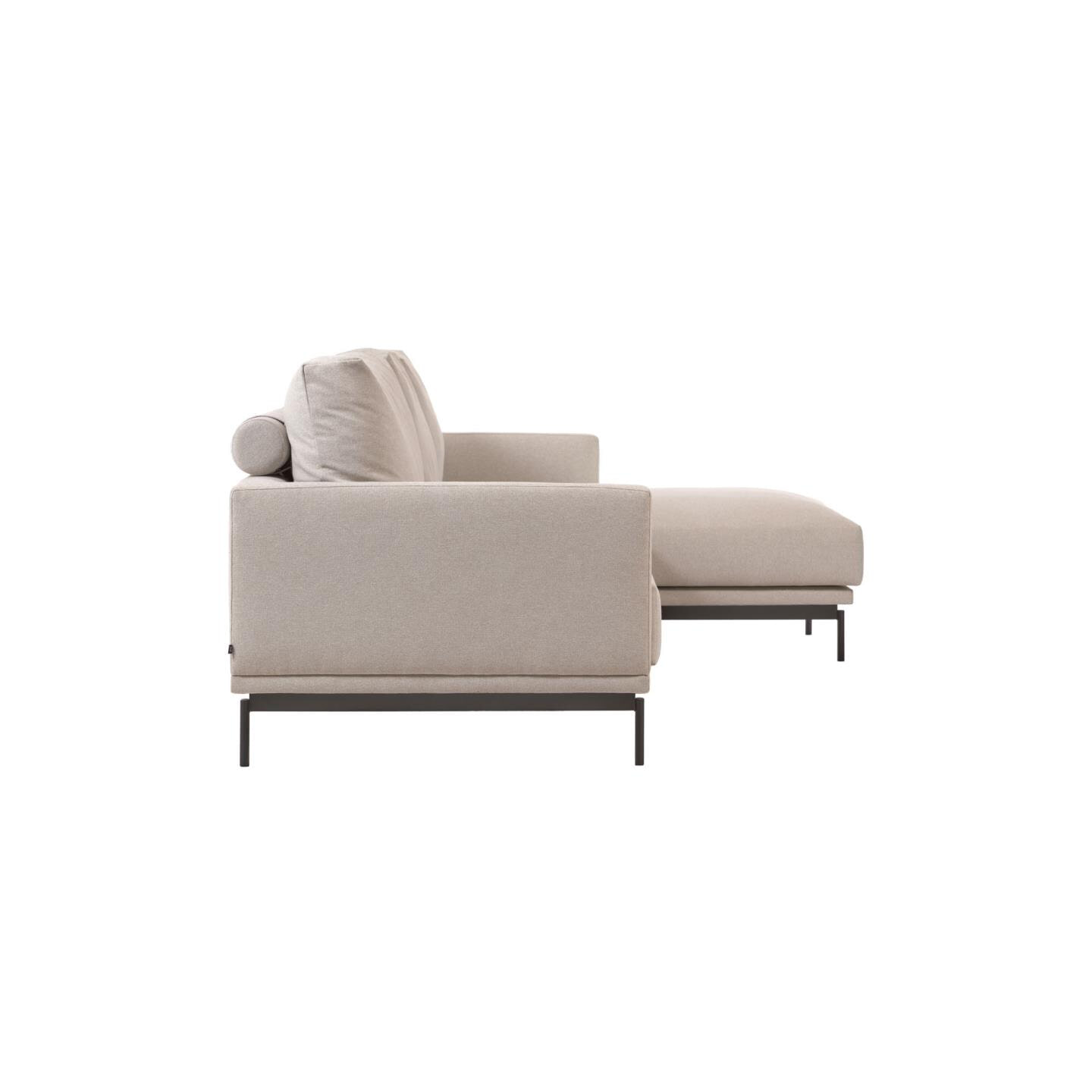 Kave Home 3-zits Loungebank 'Galene' Rechts, kleur Beige