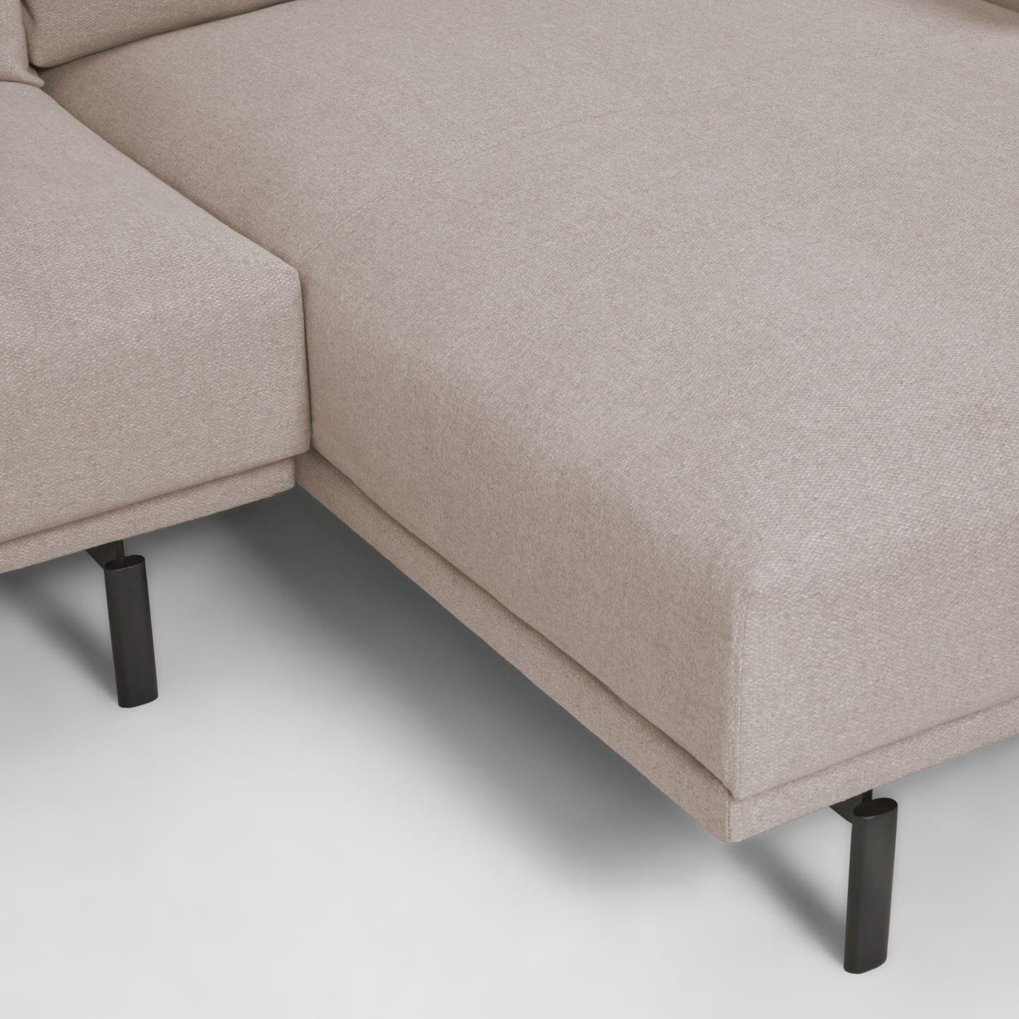 Kave Home 3-zits Loungebank 'Galene' Rechts, kleur Beige