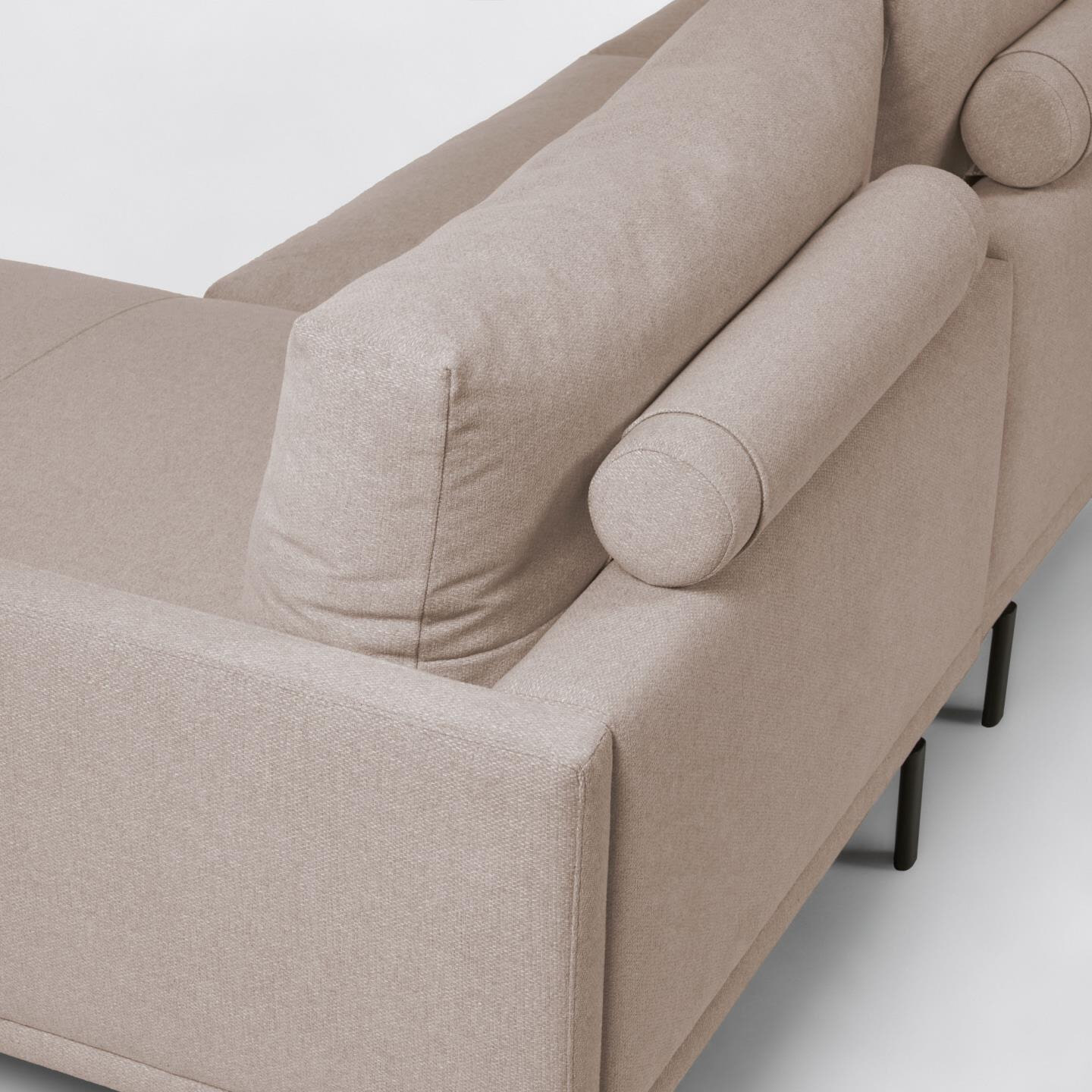 Kave Home 3-zits Loungebank 'Galene' Rechts, kleur Beige