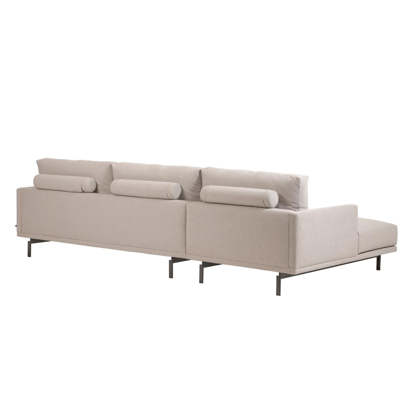 Kave Home 3-zits Loungebank 'Galene' Links, kleur Beige