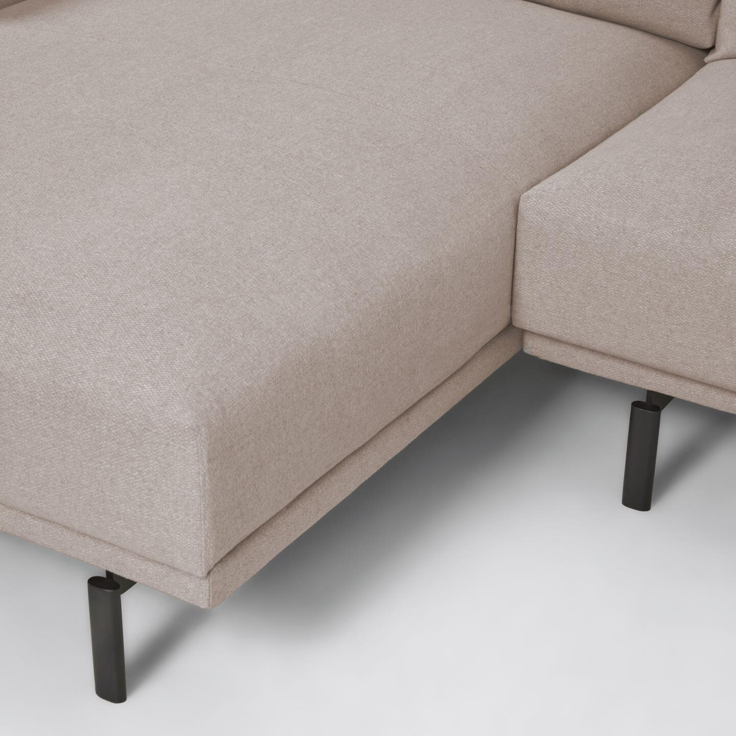 Kave Home 3-zits Loungebank 'Galene' Links, kleur Beige