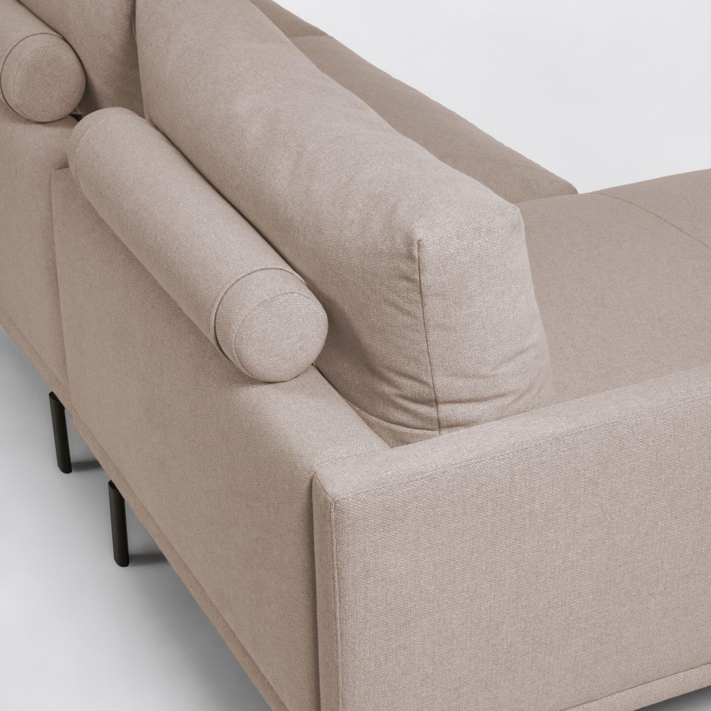 Kave Home 3-zits Loungebank 'Galene' Links, kleur Beige