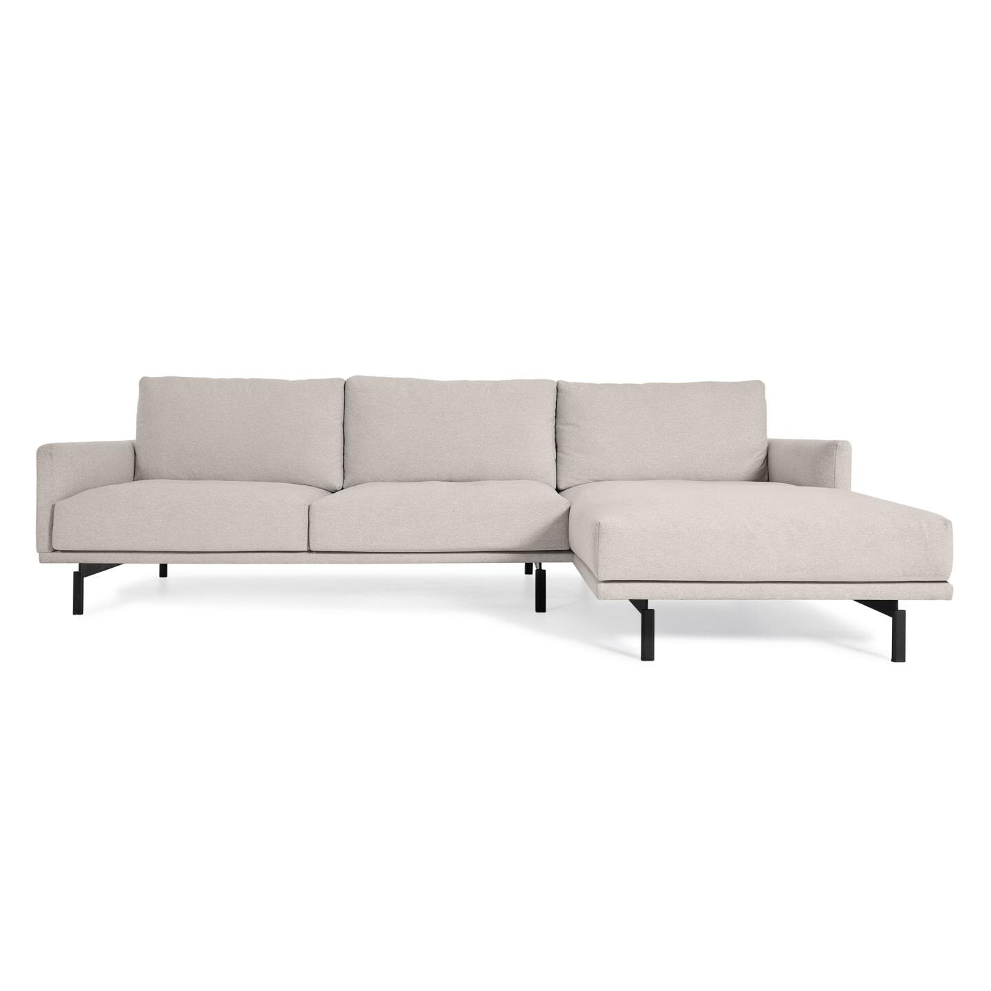 Kave Home 4-zits Loungebank 'Galene' Rechts, 314cm, kleur Beige