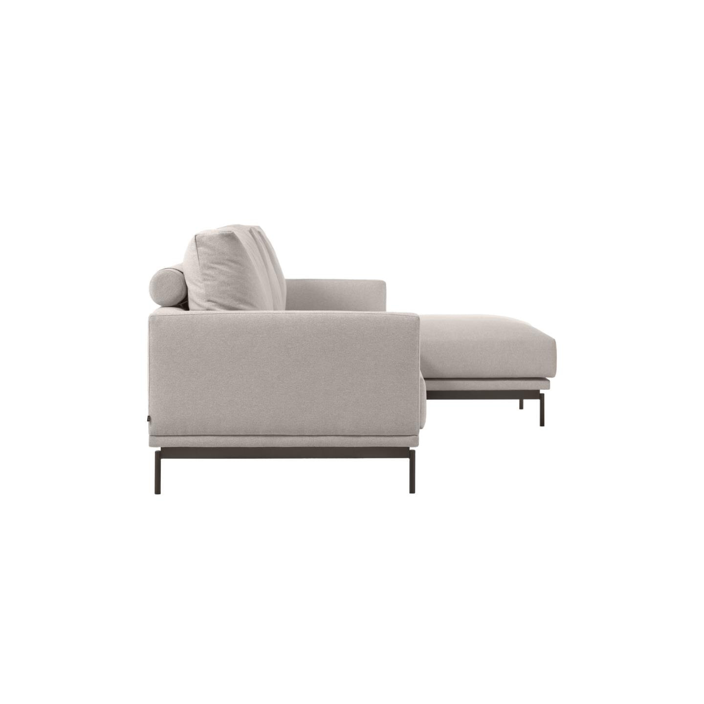 Kave Home 4-zits Loungebank 'Galene' Rechts, 314cm, kleur Beige