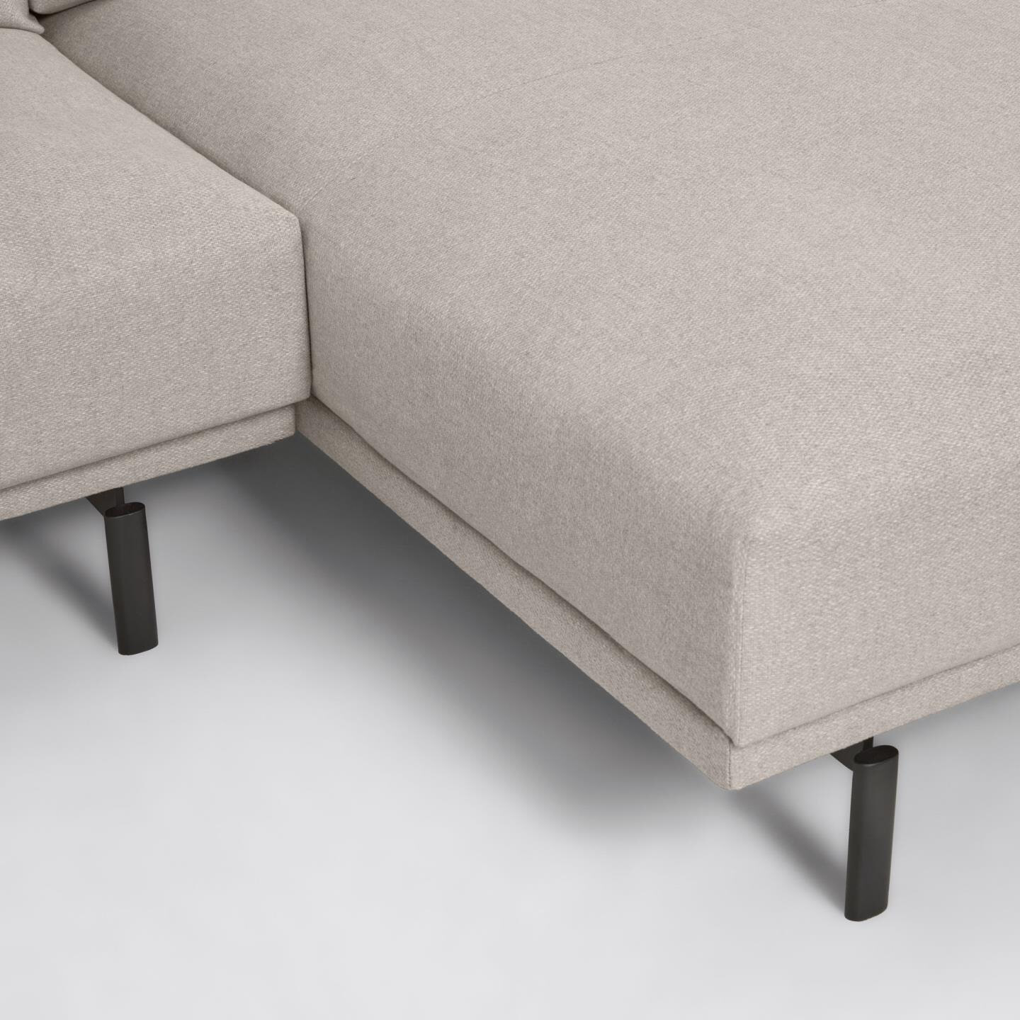 Kave Home 4-zits Loungebank 'Galene' Rechts, 314cm, kleur Beige
