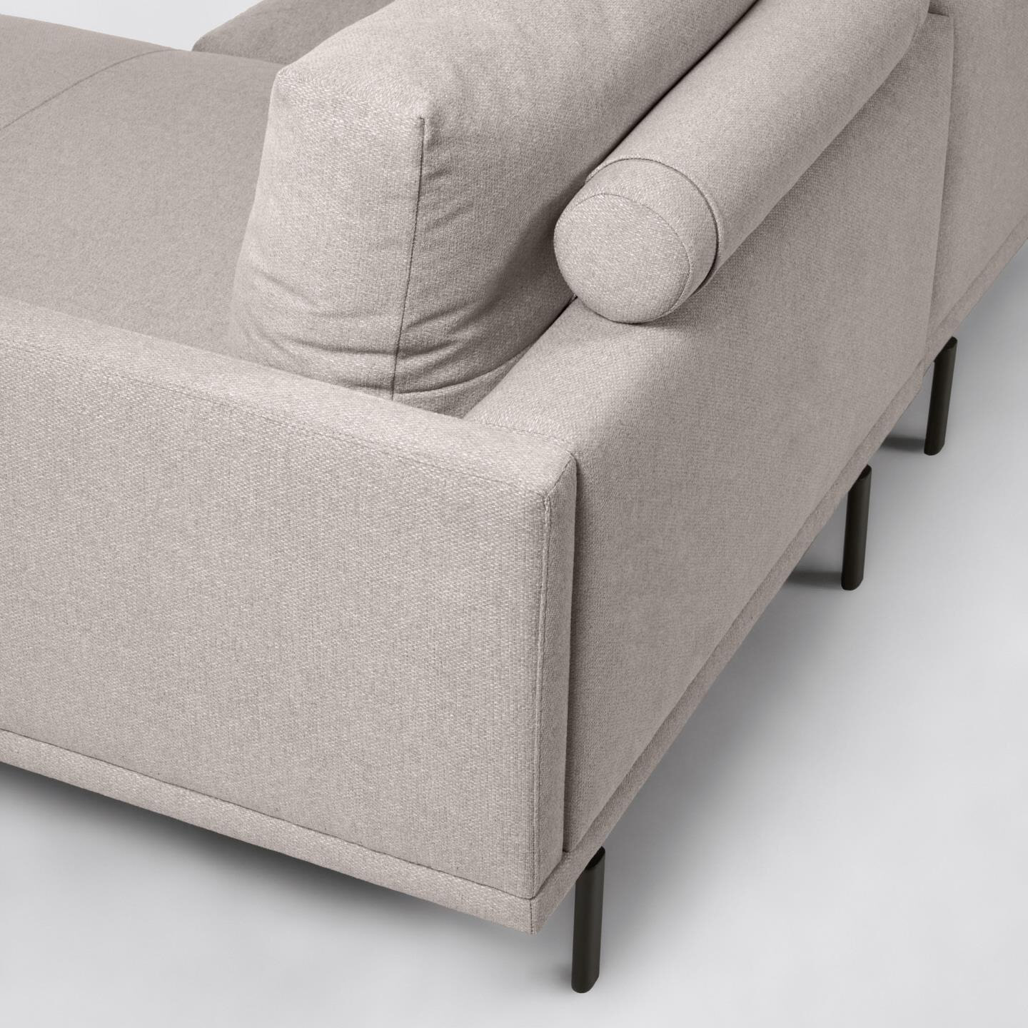 Kave Home 4-zits Loungebank 'Galene' Rechts, 314cm, kleur Beige