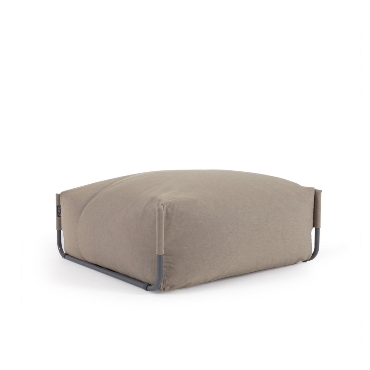 Kave Home Modulaire Outdoor Bank 'Square' Poef, kleur Groen