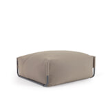 Kave Home Modulaire Outdoor Bank 'Square' Poef, kleur Groen