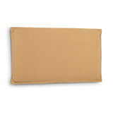 Kave Home Hoofdbord 'Tanit' 206 x 106cm, kleur Mosterdgeel